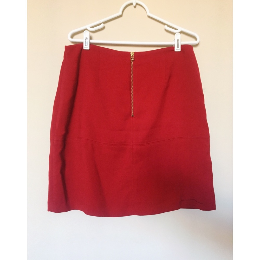 🍂 Red Ann Taylor Skirt | Size 8 - Picture 4 of 4